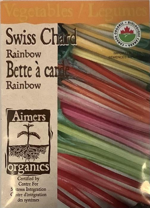 Aimers Organic Rainbow Swiss Chard