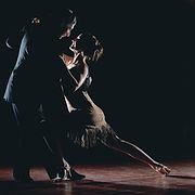 Couple Salsa Dancing