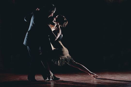Couple Salsa Dancing