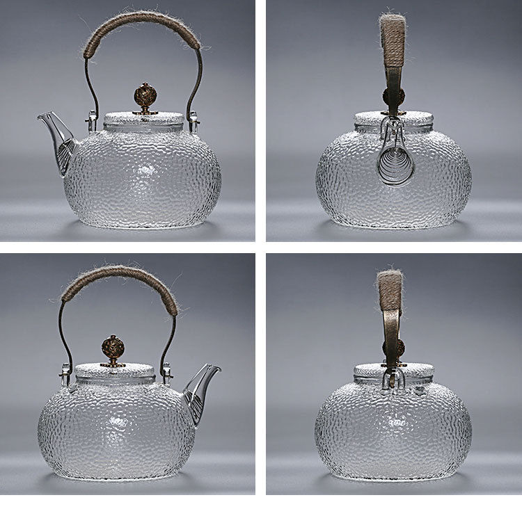 Thumbnail: Japanese-style handcrafted glass teapot