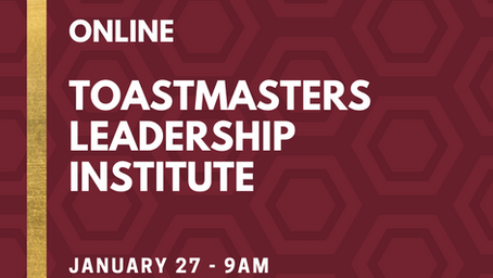You're invited: Online January TLI 