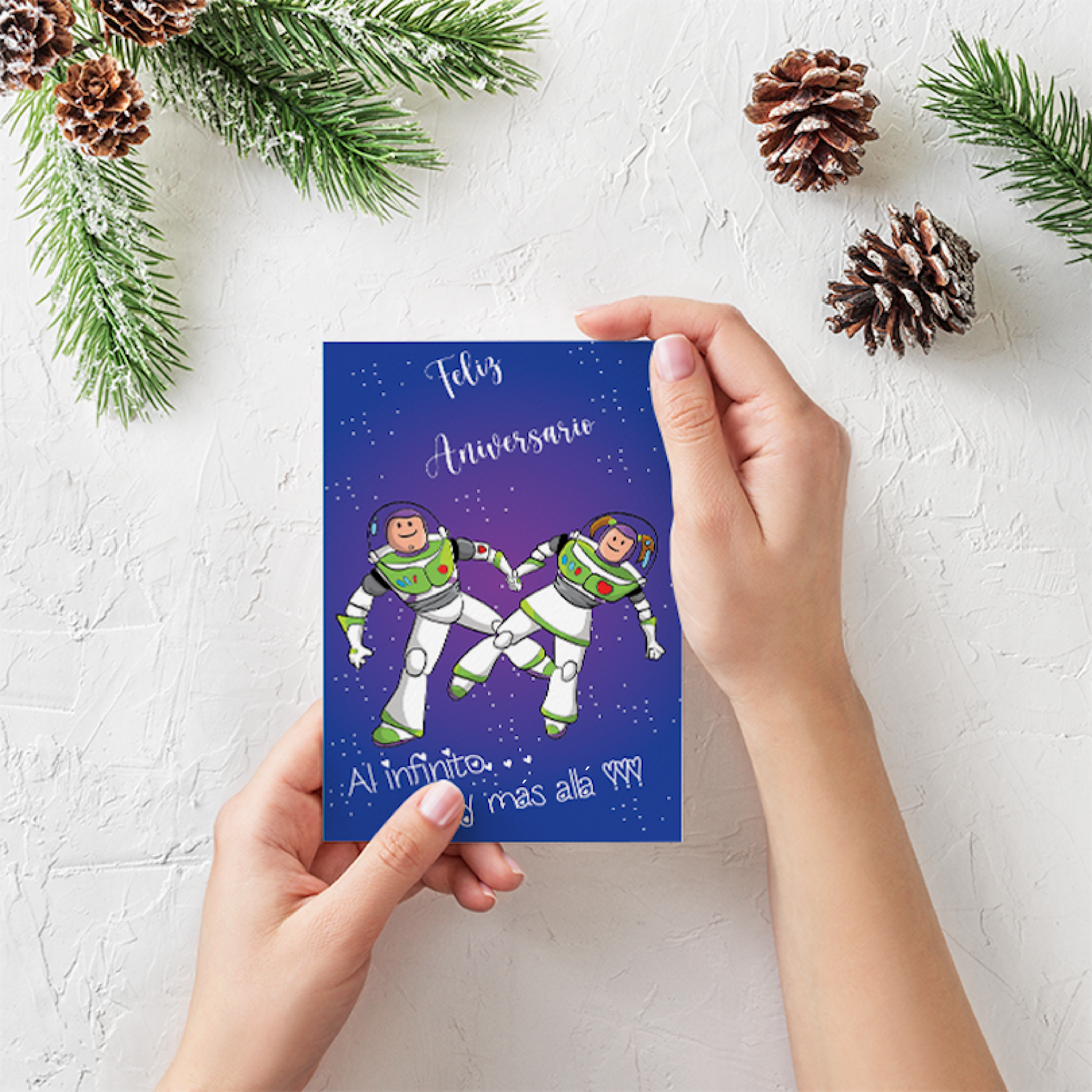 Tarjeta de Feliz aniversario