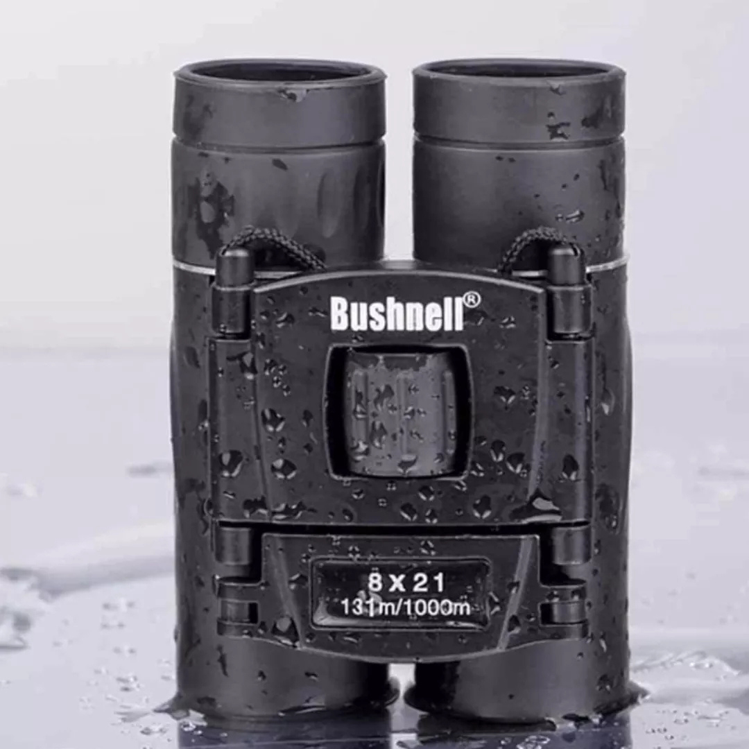 Binocular Bushnell 8x21 PowerView Serie - Alcance visual hasta 1.000 metros