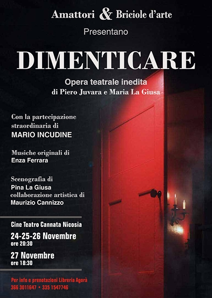 " DIMENTICARE" Uno spettacolo meraviglioso