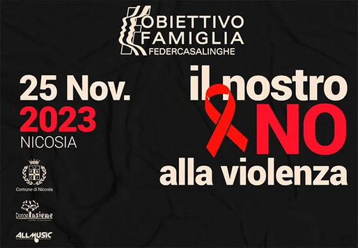 LA FEDERCASALINGHE DI NICOSIA E L’INCONTRO NELLA GIORNATA INTER.LE CONTRO LA VIOLENZA SULLE DONNE