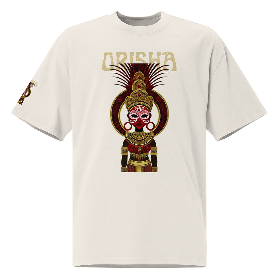 Thumbnail: Orisha CO - Oversized faded t-shirt