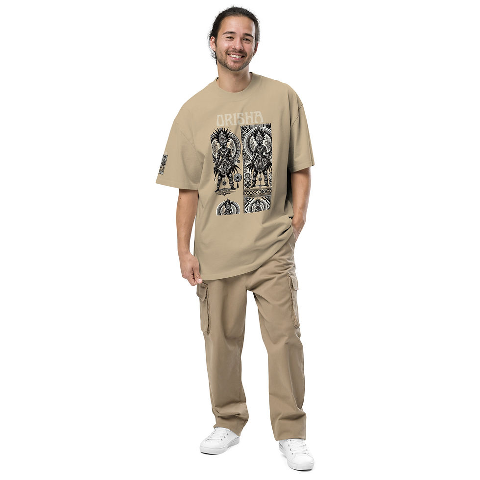 Miniature : Orisha O - Oversized faded t-shirt