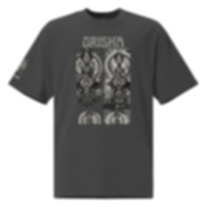 Orisha O - Oversized faded t-shirt