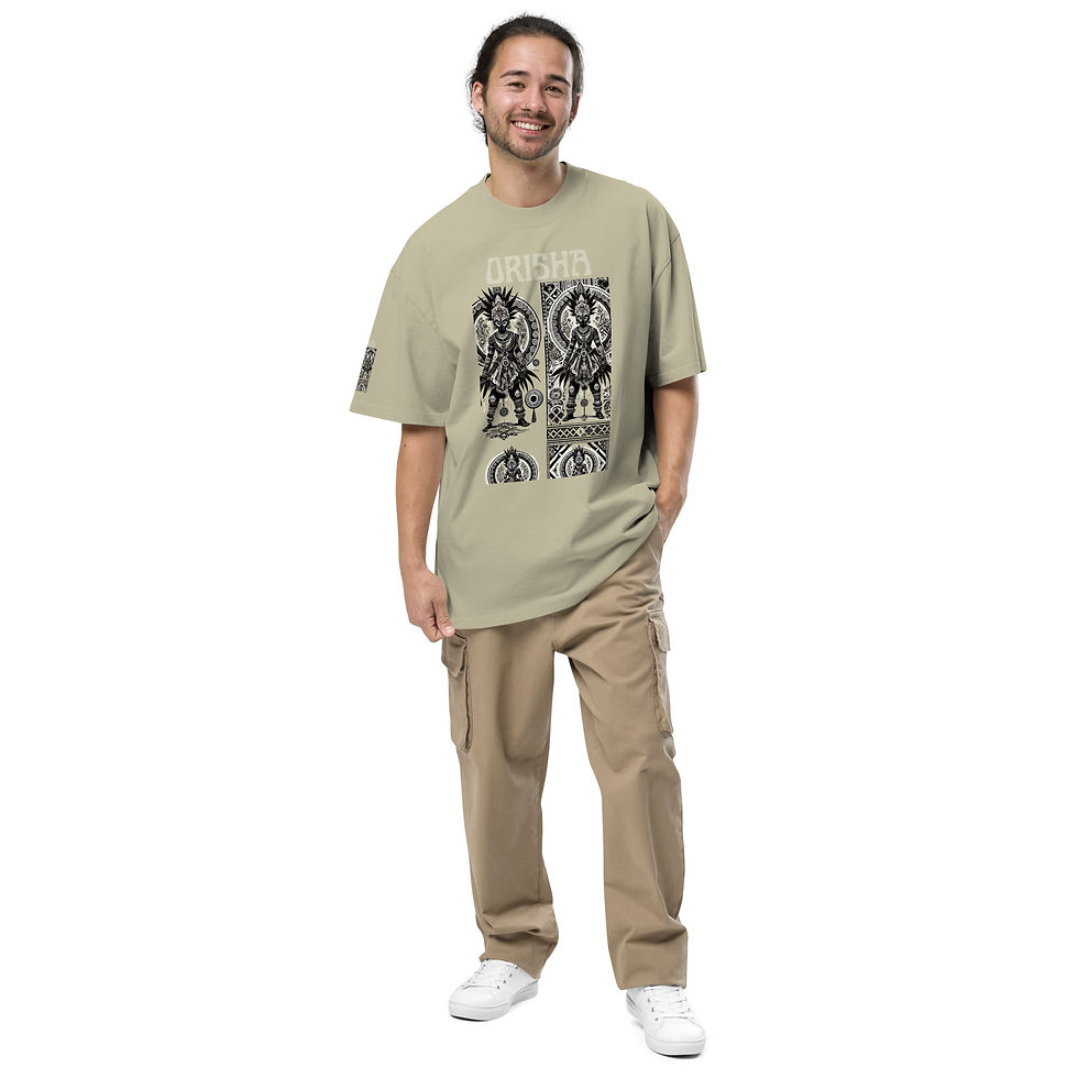 Miniature : Orisha O - Oversized faded t-shirt