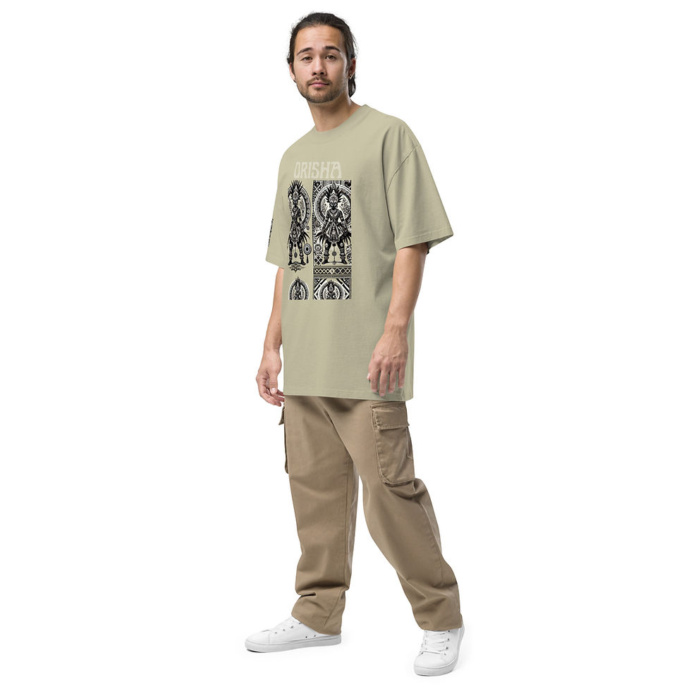 Miniature : Orisha O - Oversized faded t-shirt