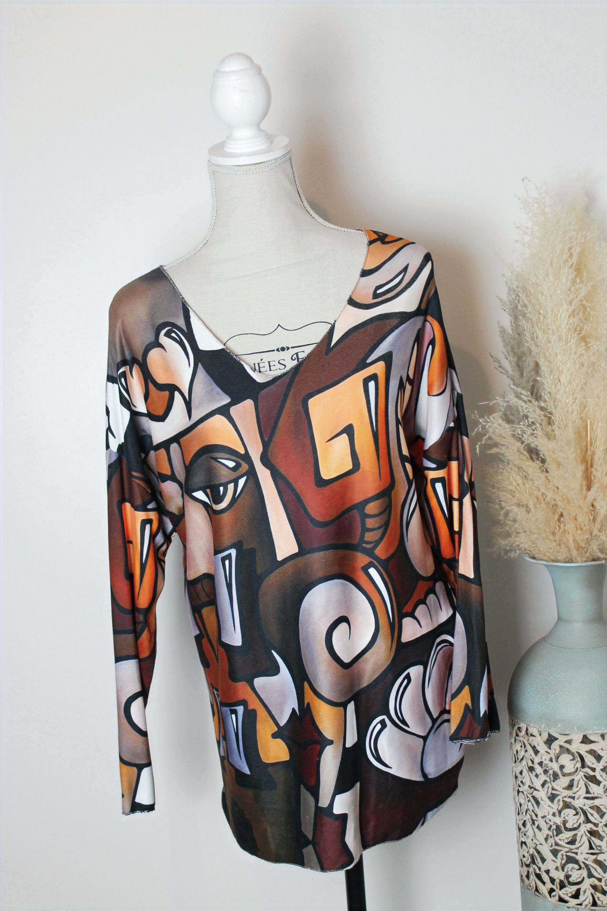 Pull à motifs