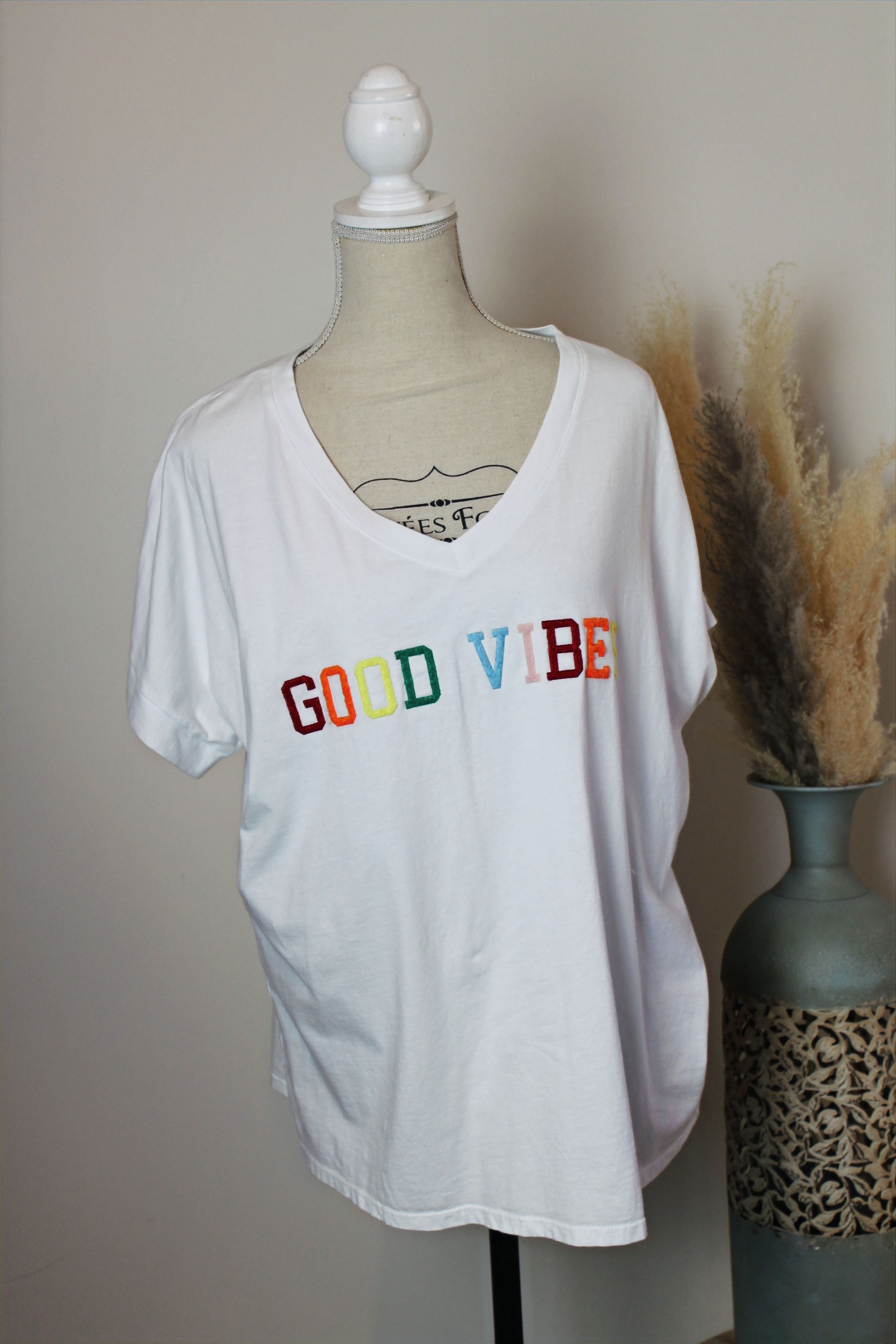 T-shirt Good Vibes GRANDE TAILLE