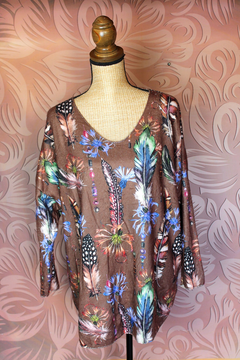 Pull à motifs GRANDE TAILLE