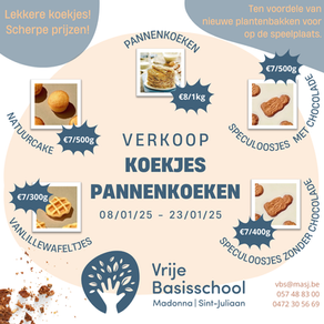 Pannenkoeken- en koekjesactie