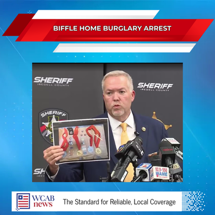 Man Arrested in Burglary of Late NASCAR Driver Greg Biffle’s Iredell County Home