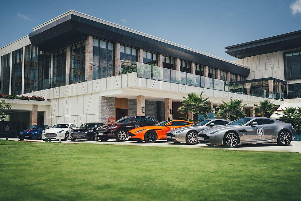 Aston Martin 110 Iconic Years Drive Bengaluru