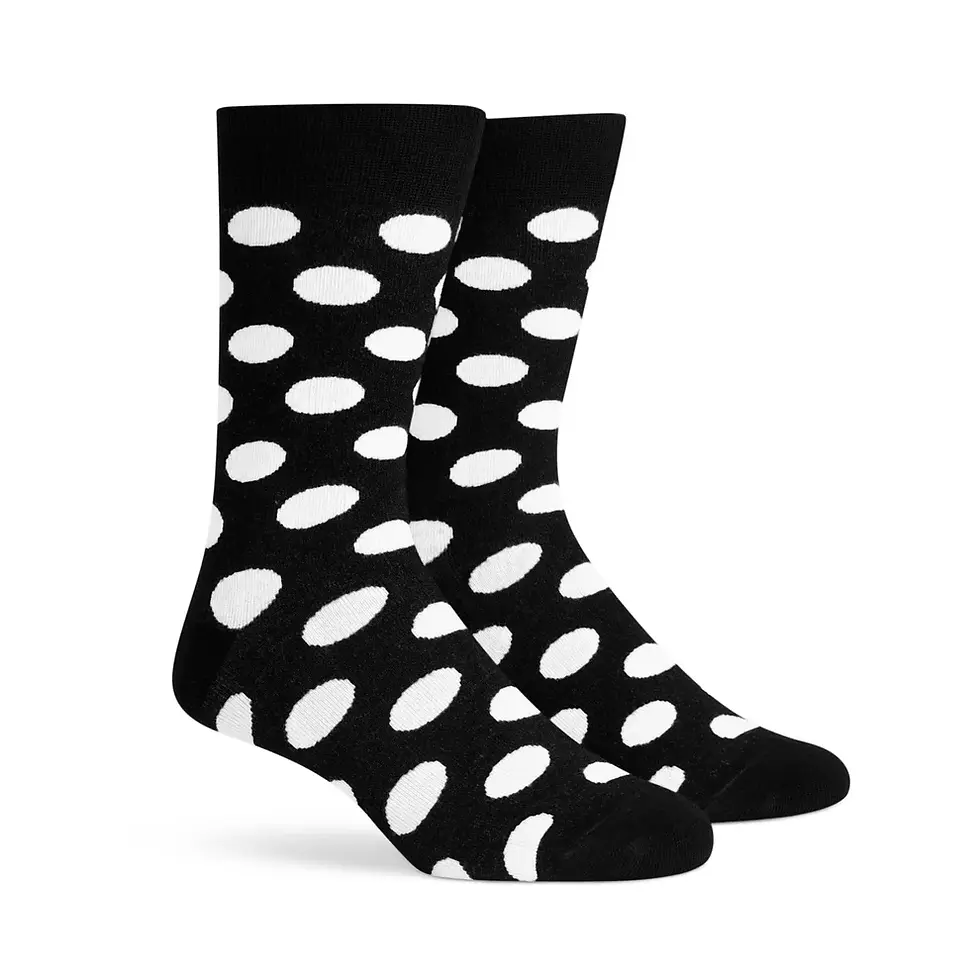 Thumbnail: Stylish Bamboo Crew Socks - Set of 3 for a Classic Look