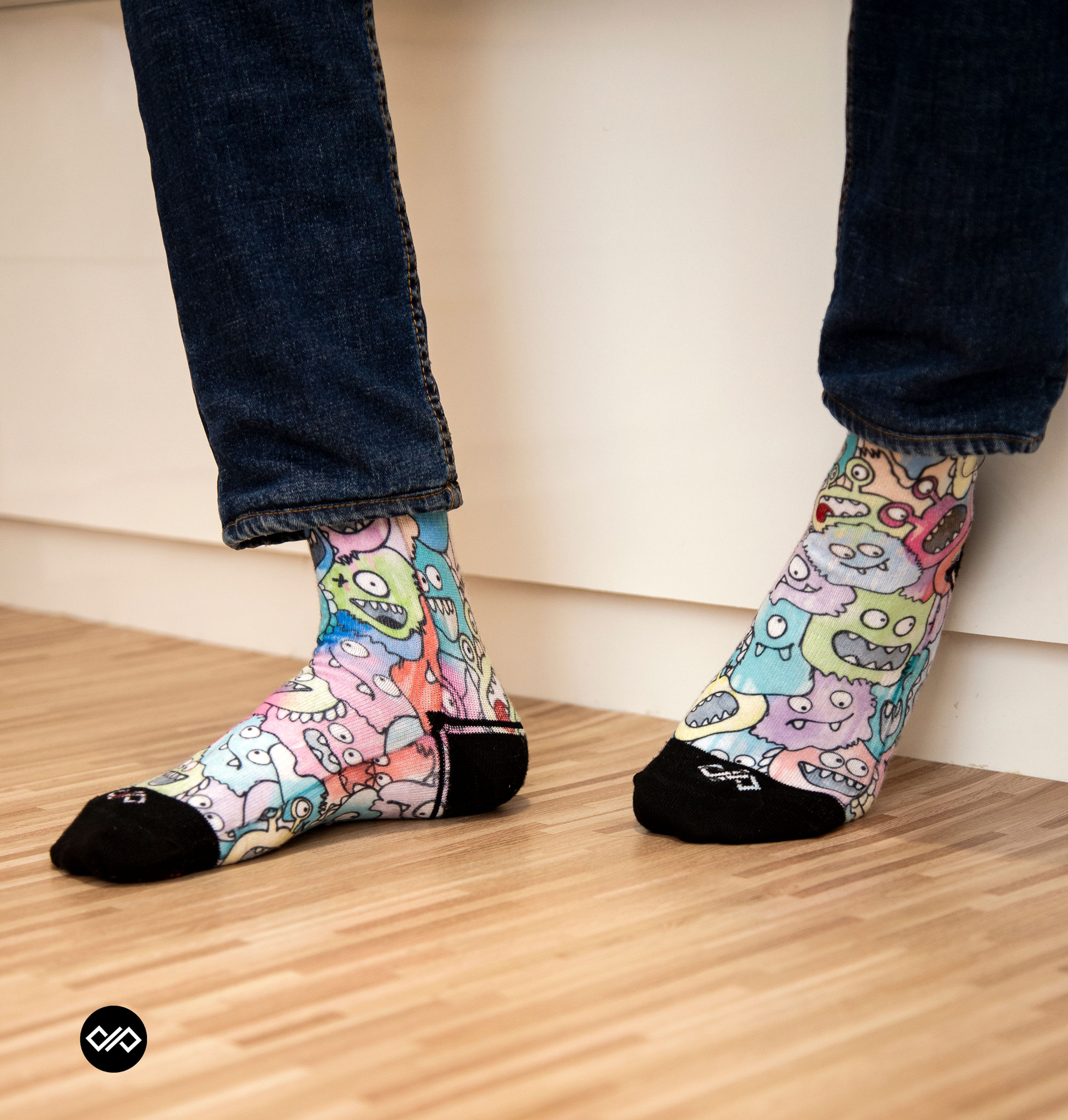 MonsterUnisex Crew Length Socks