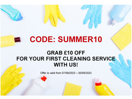 Check out our 2023 SUMMER OFFER!🌟 Elevate Cleanliness Standards with LaSus Cleaning Service! 🌟