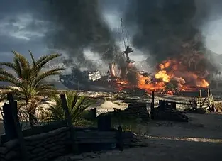 Battlefield 1 in game scene