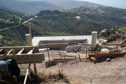 Hillside Pool Stucture - Malibu, California