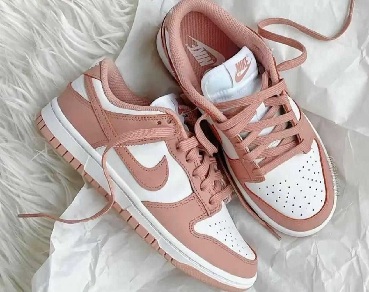 PRE-ORDER - Dusty Pink N!ke Dunk Sneakers