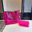 Thumbnail: Bright pink CC beach bag(BB13)