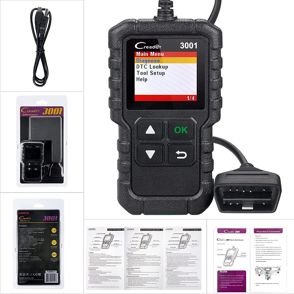 Thumbnail: Launch Creader 3001OBD2 Scanner