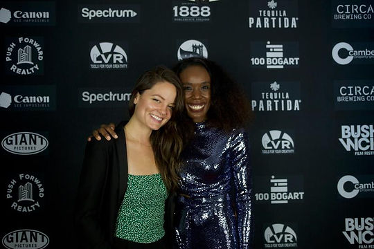 Angeliea with BFF Founder Kweighbaye Kotee