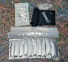 A photograph of a Carry Anywhere Commode Refill, available to restock your portable folding toilet system. 