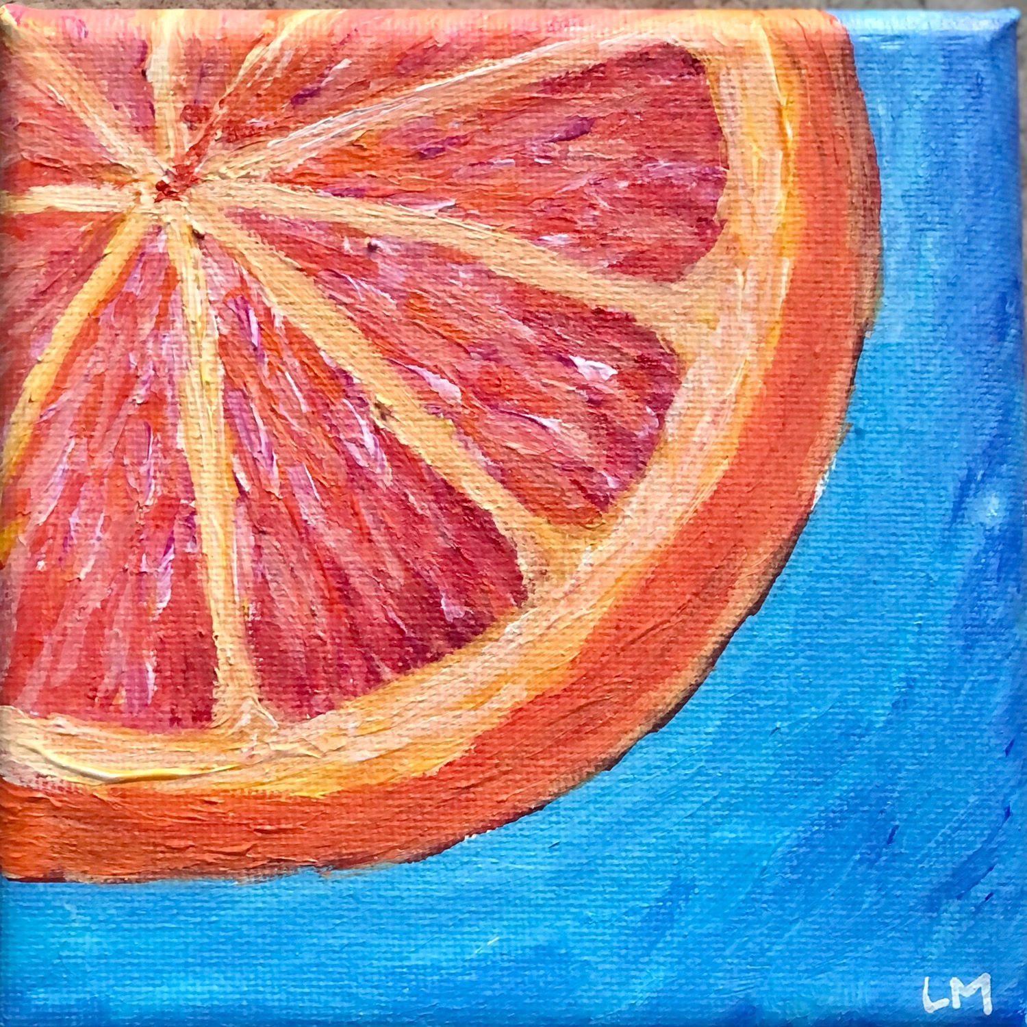 Grapefruit 5”x5”