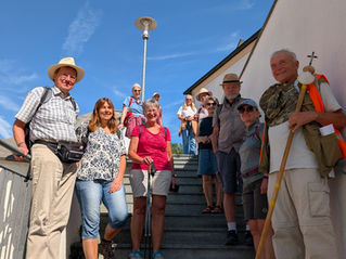 Jakobusweg - Wanderung am 25. Juli 26 von Obersüßbach nach Bruckberg