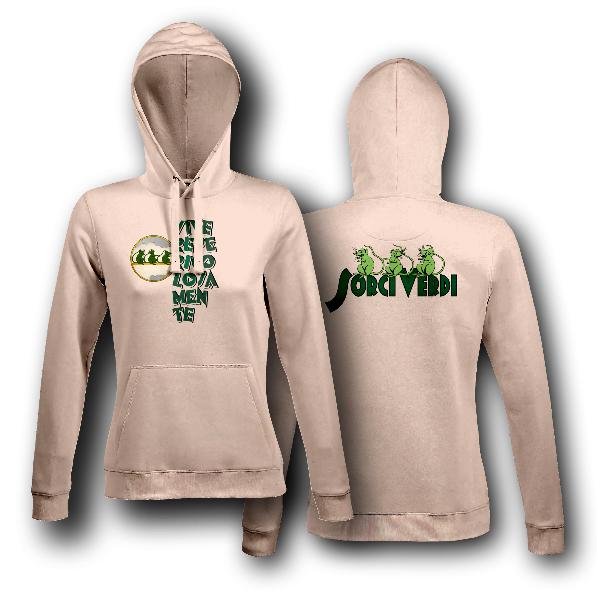 Felpa Sorci Verdi Lady