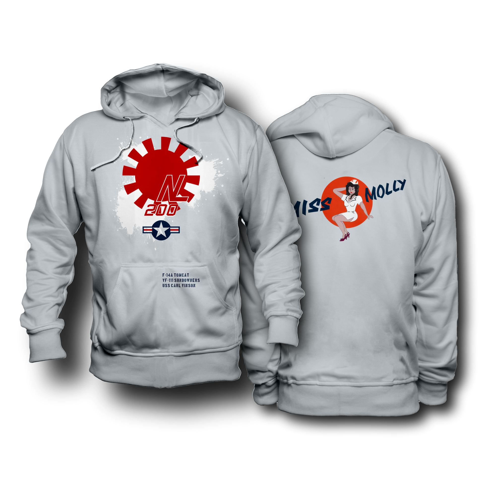 Felpa F-14 Miss Molly