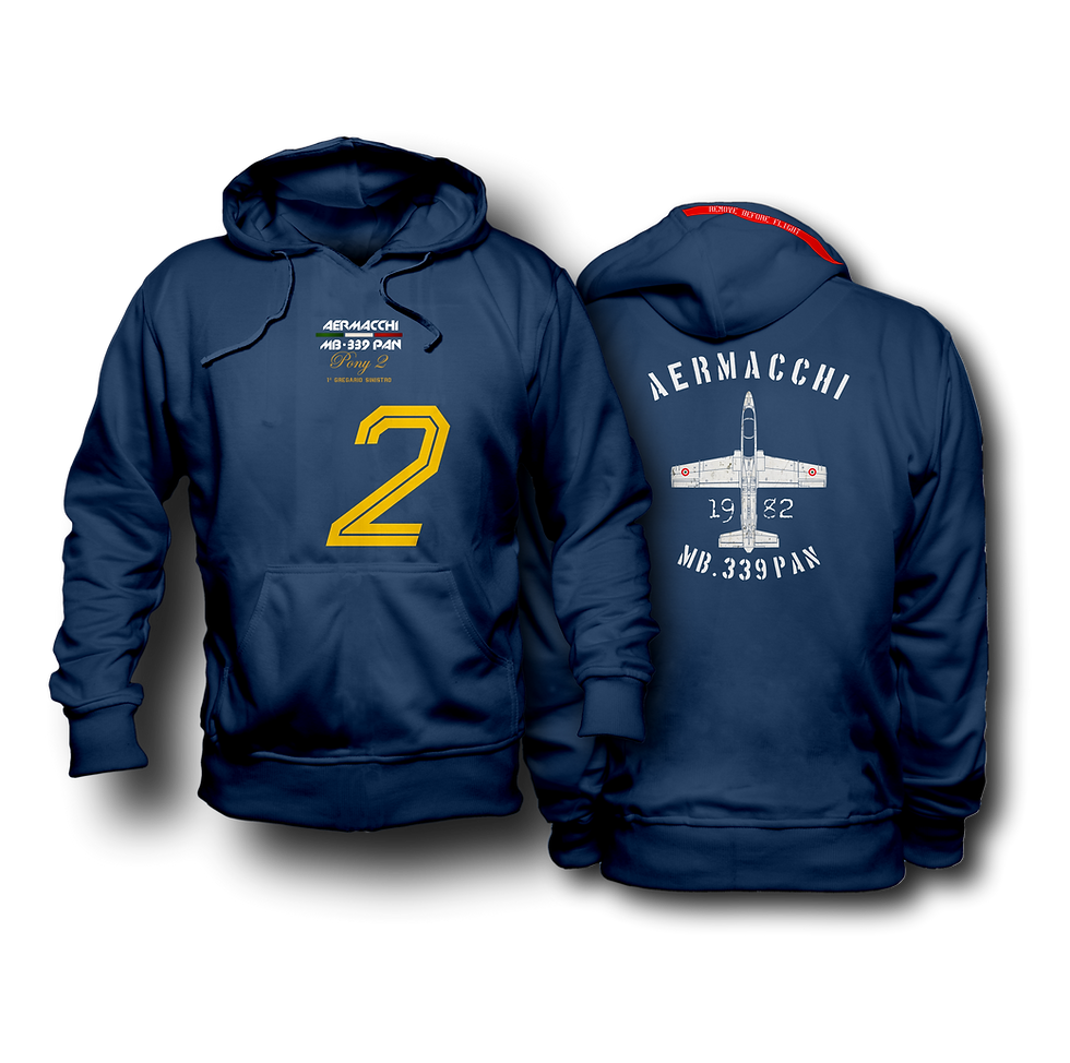 Miniatura: Felpa Aermacchi MB.339 PAN French Terry