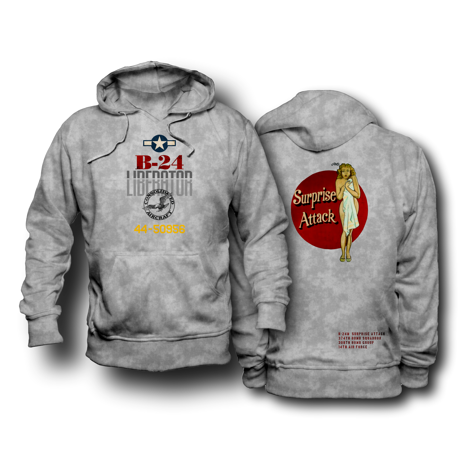 Felpa B-24 Surprise Attack