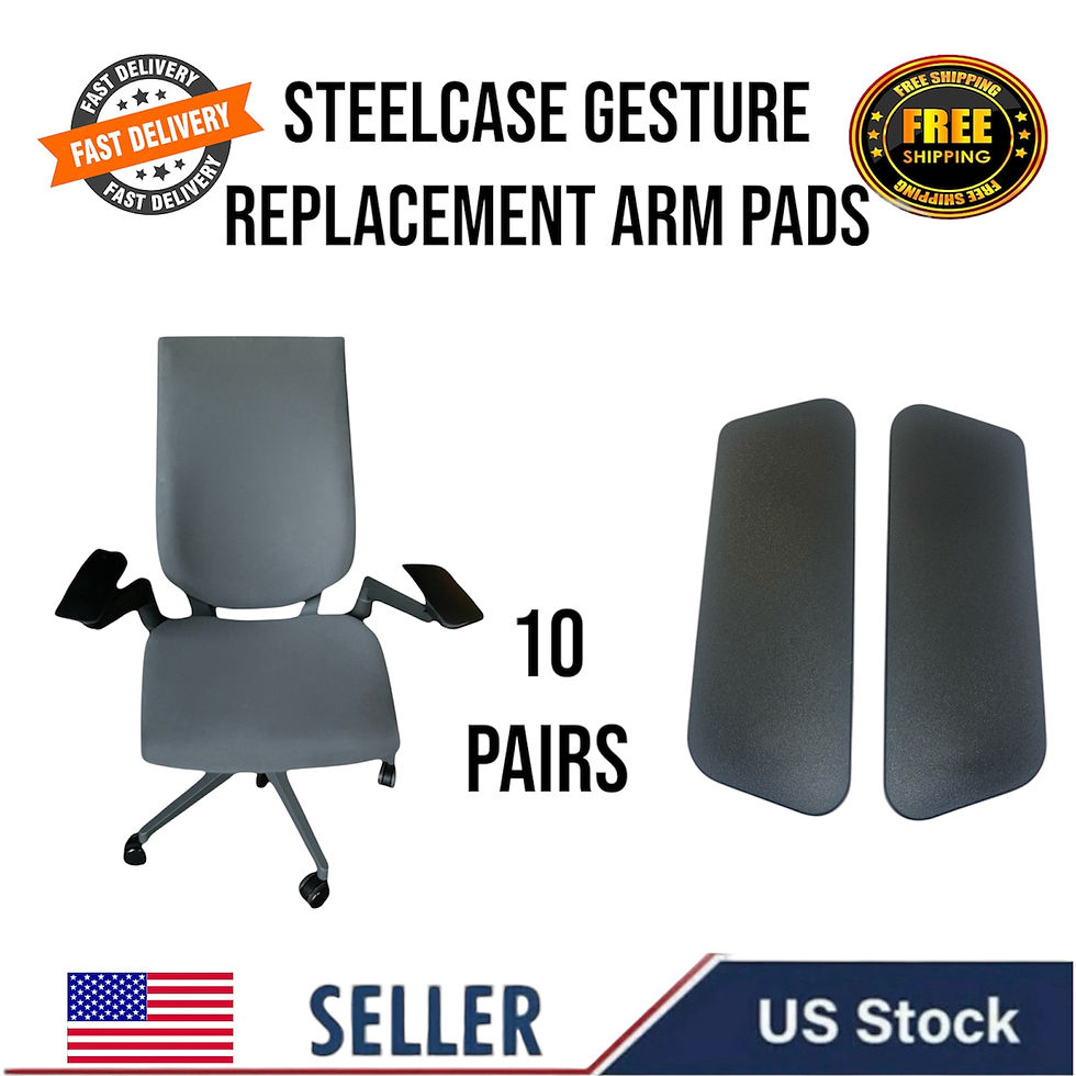 Thumbnail: Replacement Arm Pads for Steelcase Gesture Chair