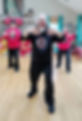 Sifu Nick and two students performing Tai Chi.