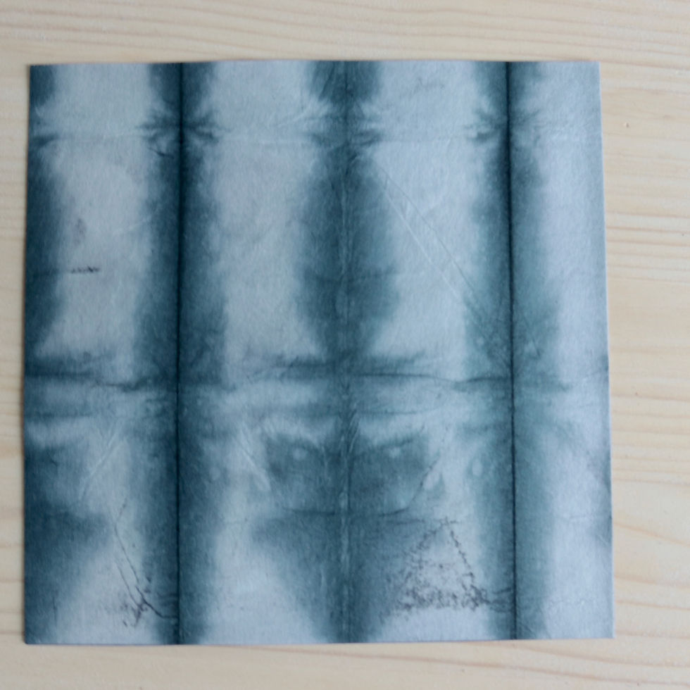Thumbnail: Hand Dyed Itajime Origami 50 Sheet Pack