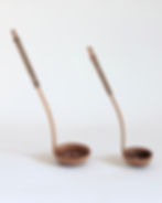 Thumbnail: Bamboo Strainer Ladle by Shimomoto Kazuho