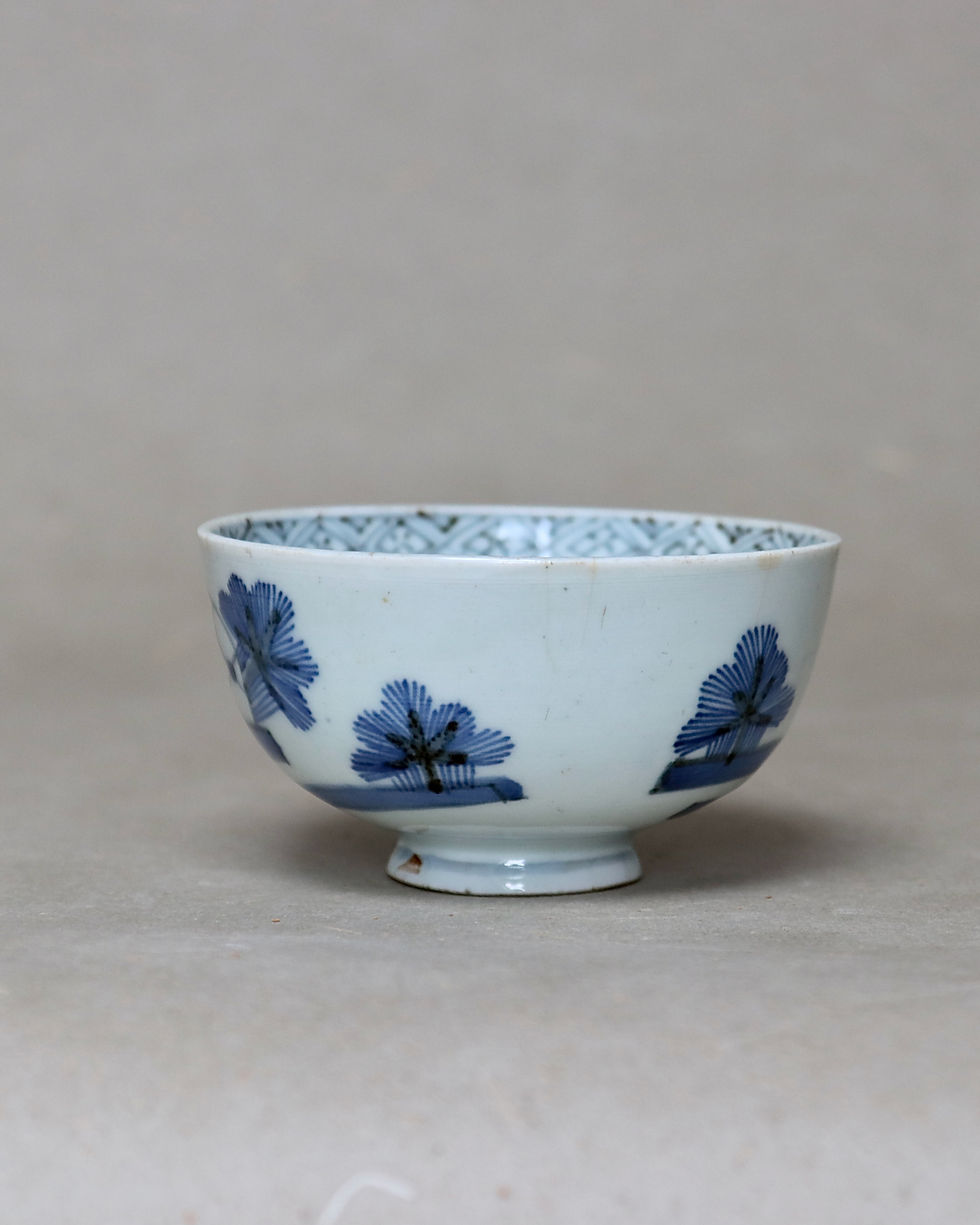 サムネイル： Vintage Japanese Sometsuke Bowl / Sago