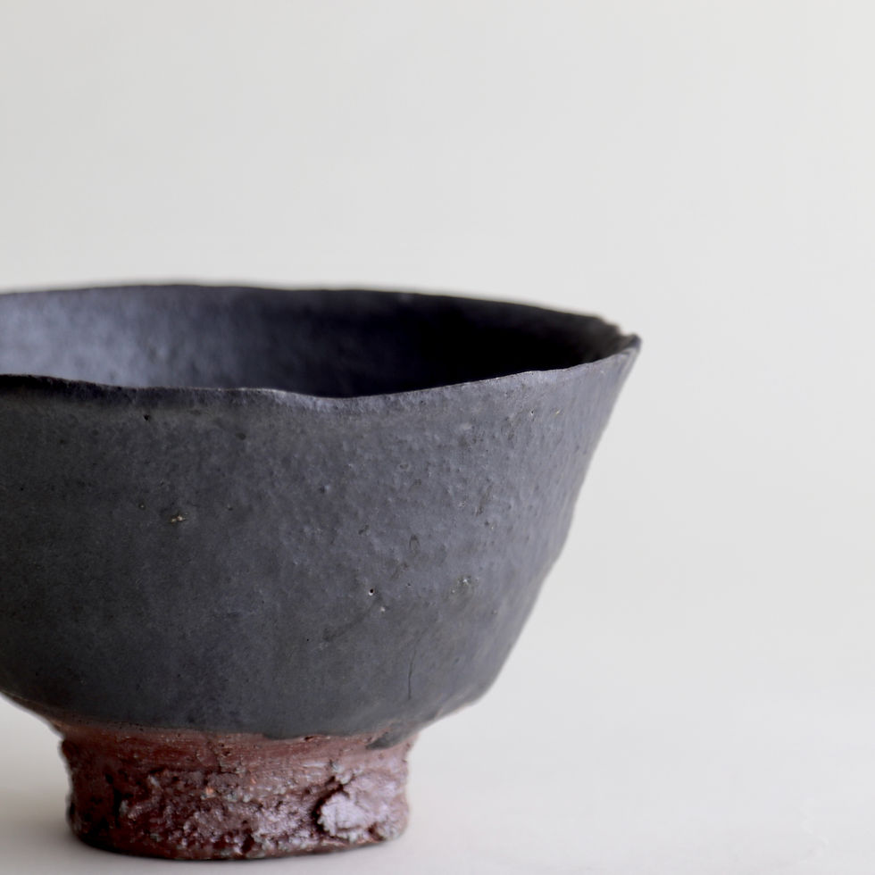 サムネイル： Black Slip Bowl - Haga Ryuichi