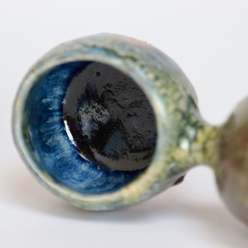 縮圖：Egg Mug Navy/Khaki - Okano Ricca