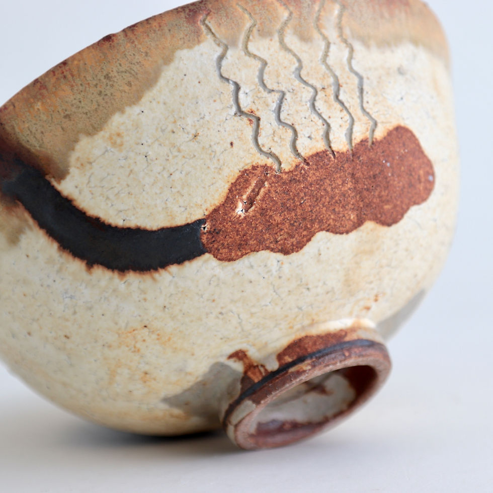 縮圖：Medium Footed Bowl - Kodomari Ryo