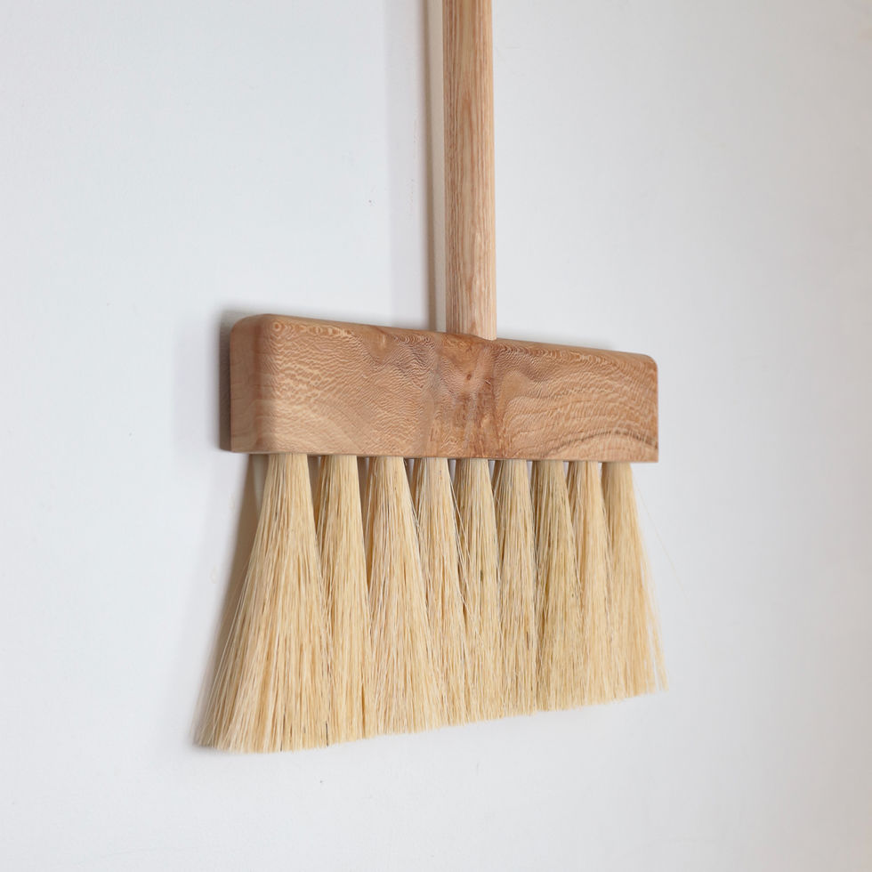 Thumbnail: Long Wooden Broom - Slow Made Goods