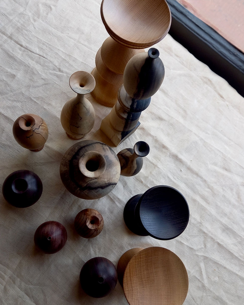 縮圖：Wooden Accessory Holder - Ichikawa Takehito