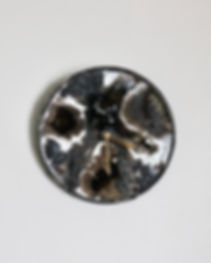 Ceramic Wall Clock by Ohara Koichi
