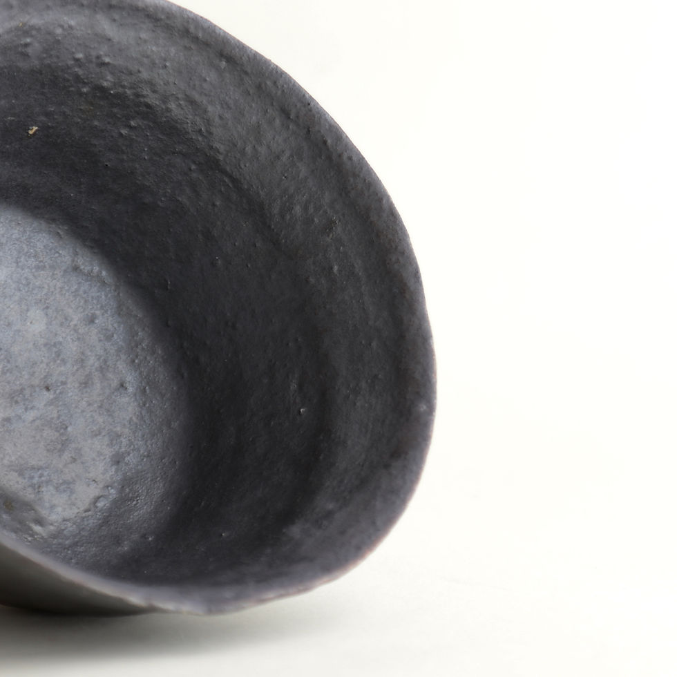 サムネイル： Black Slip Bowl - Haga Ryuichi