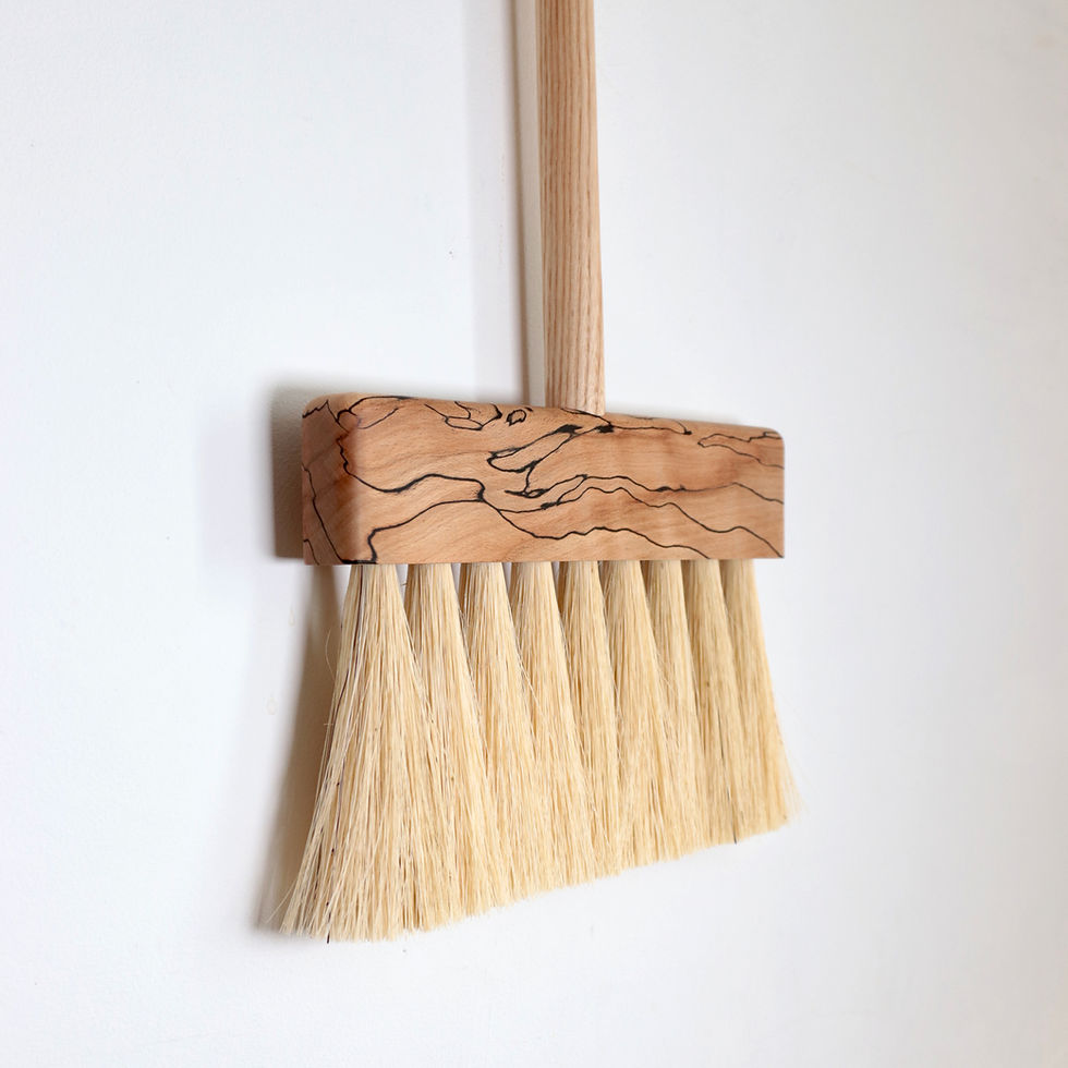 Thumbnail: Long Wooden Broom - Slow Made Goods