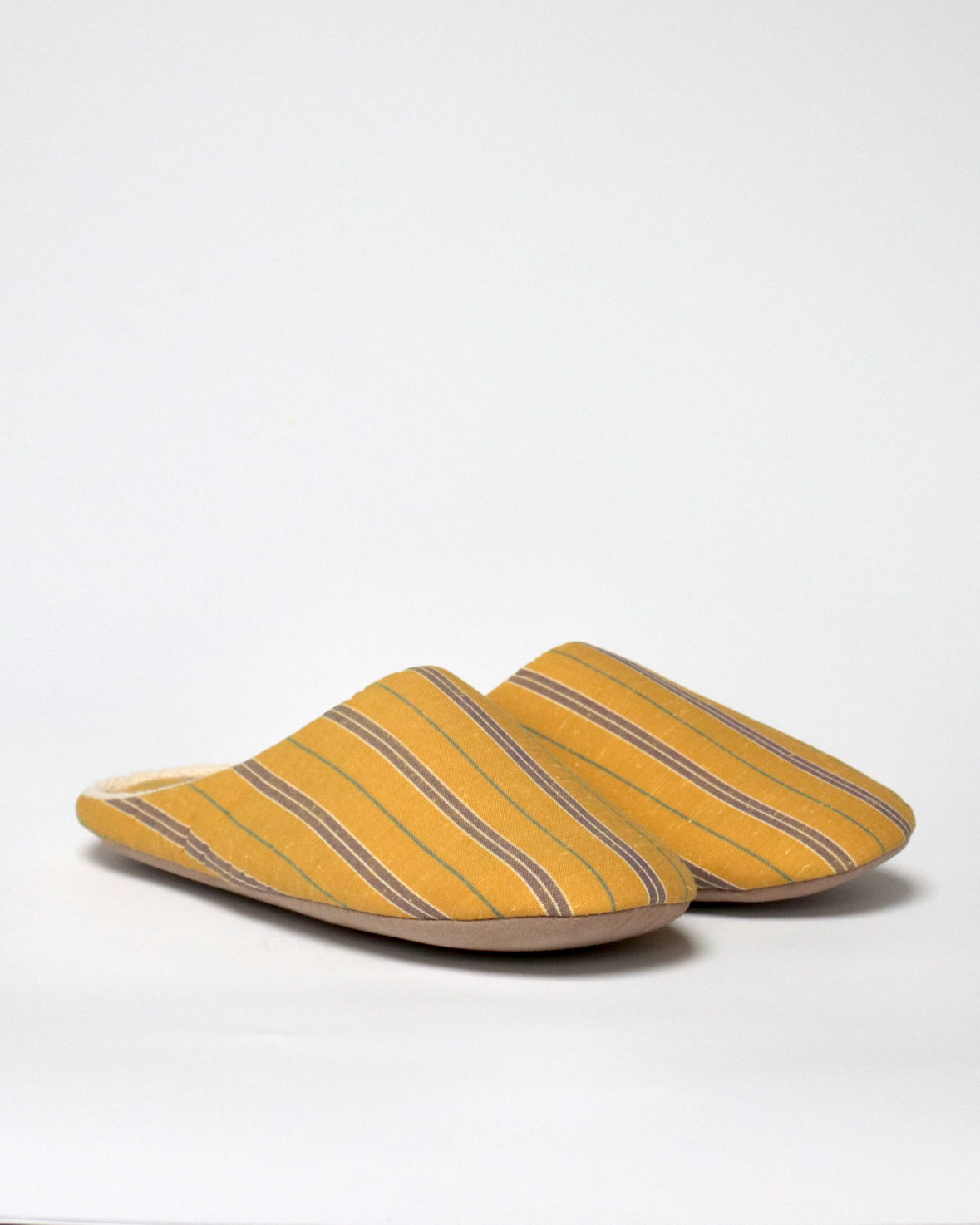 Cotton Slippers -Yellow